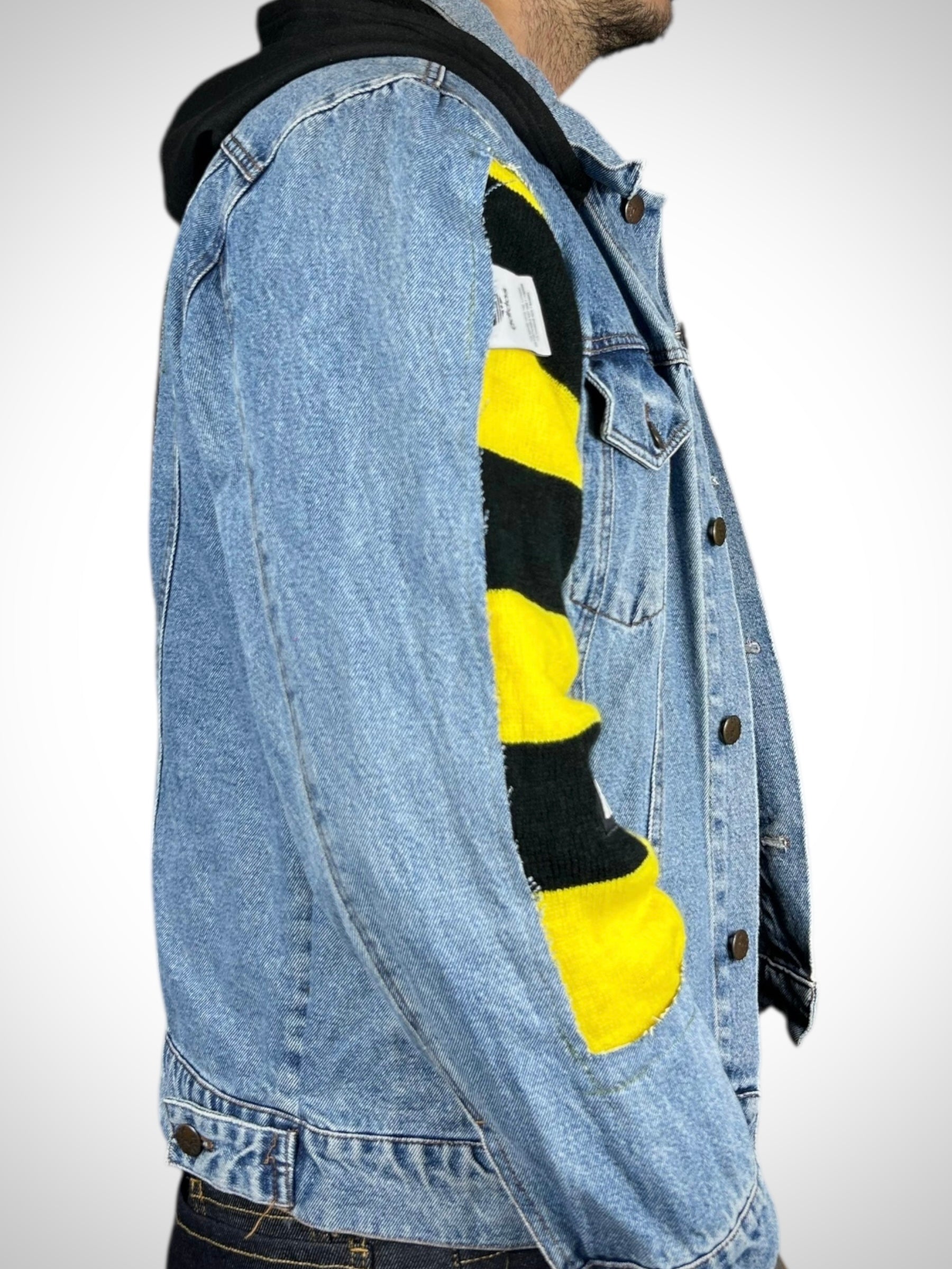 Vintage Denim Reworked Jacket “Adidas Street Hybrid”