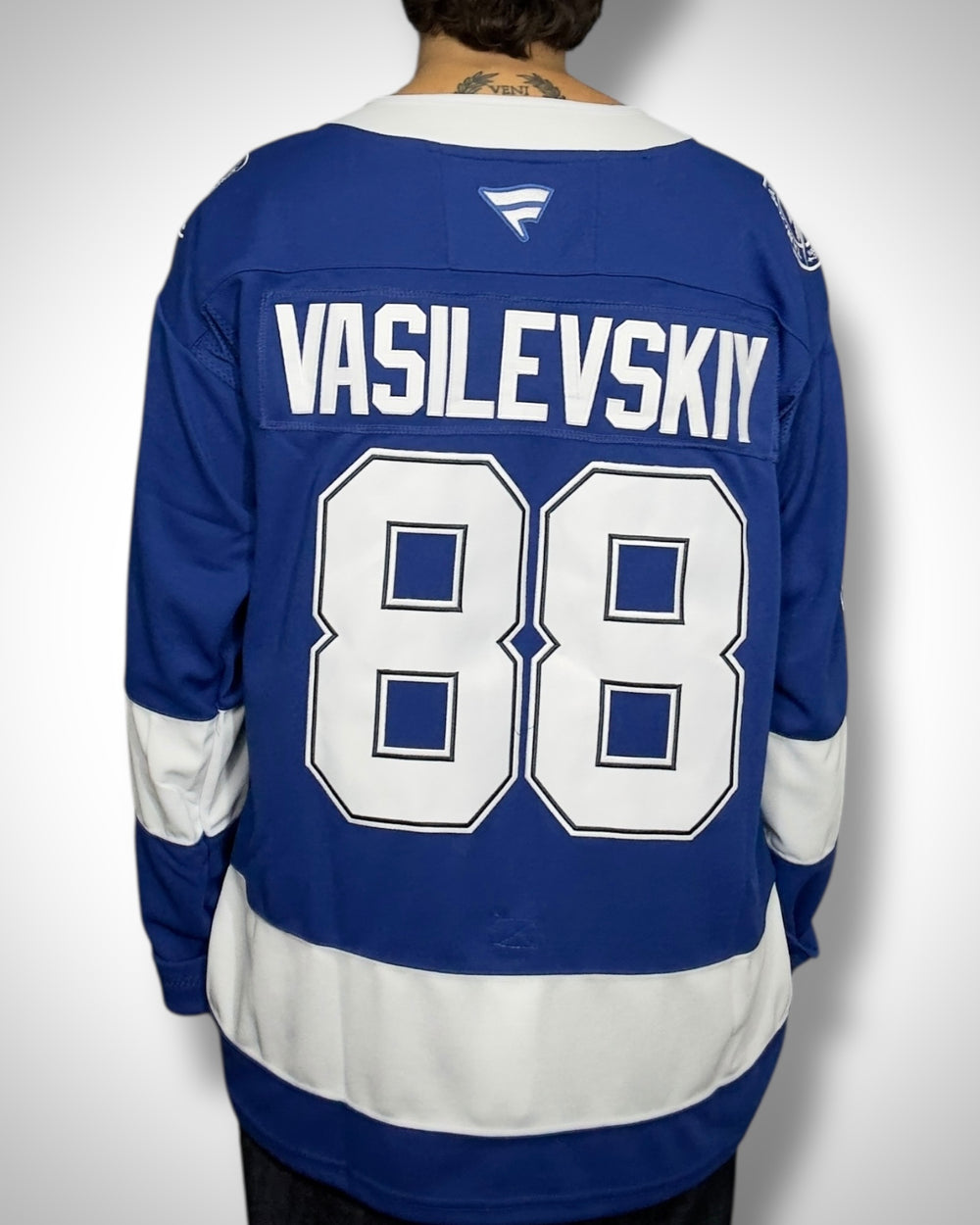 Maglia NHL Tampa Bay Lightning Vasilevskiy #88 Blue Edition