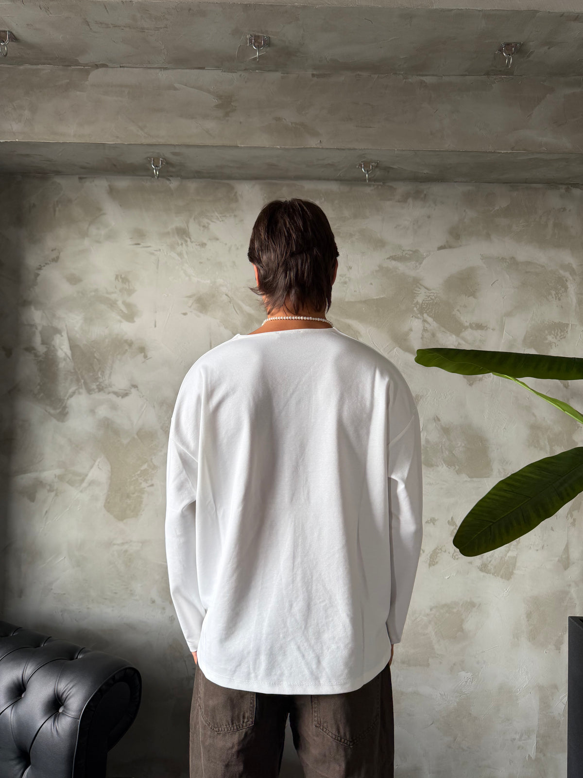 Long Sleeve Nox White