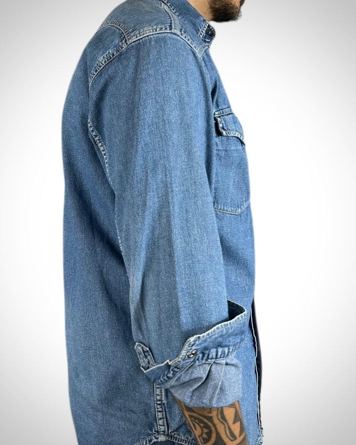 Camicia Levi’s Vintage Denim Jeans Maniche Lunghe Western