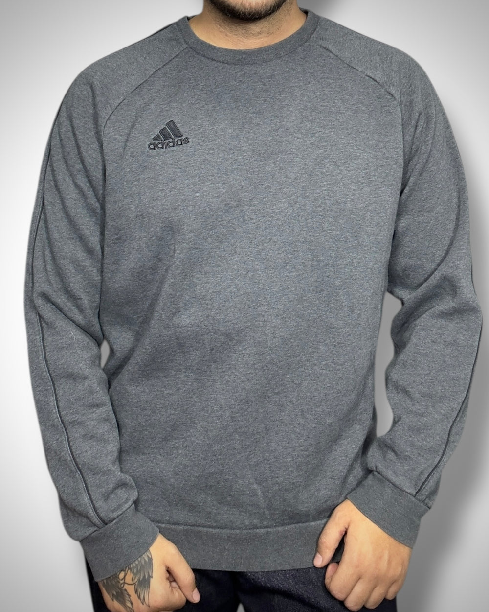 Felpa Vintage Adidas Grigia – Street Essential