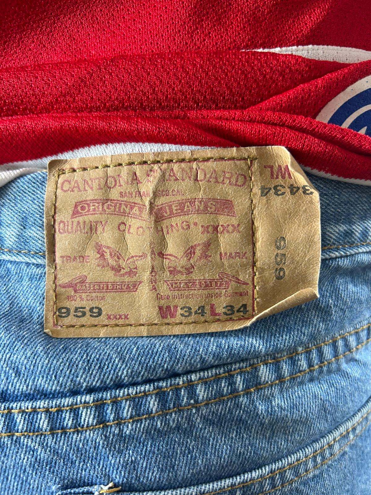 Jeans Vintage Cantona Standard 959 – Inspired Levi’s Style