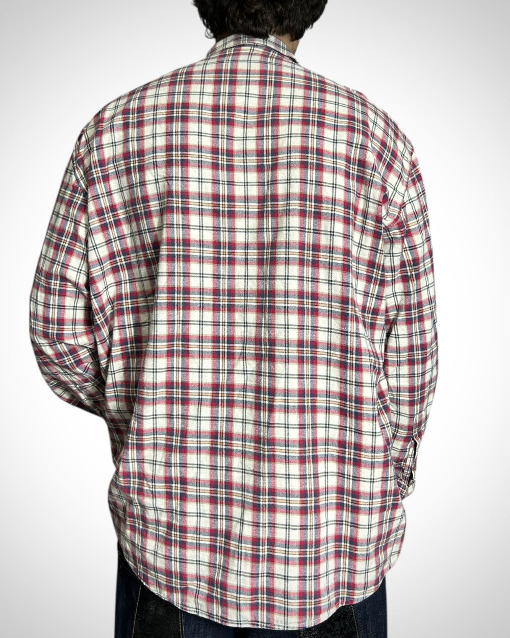 Vintage Check Shirt Red Tone