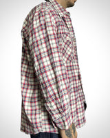 Vintage Check Shirt Red Tone