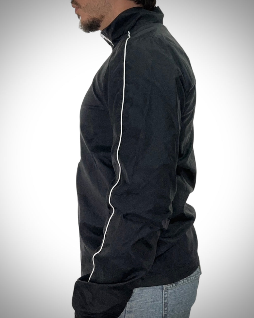 Giacca a vento Nike nera