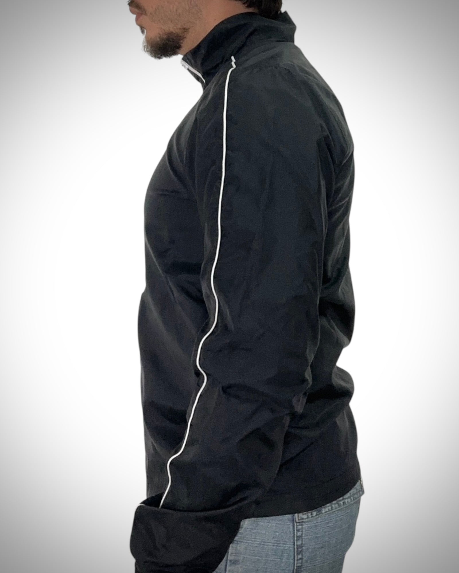 Giacca a vento Nike nera