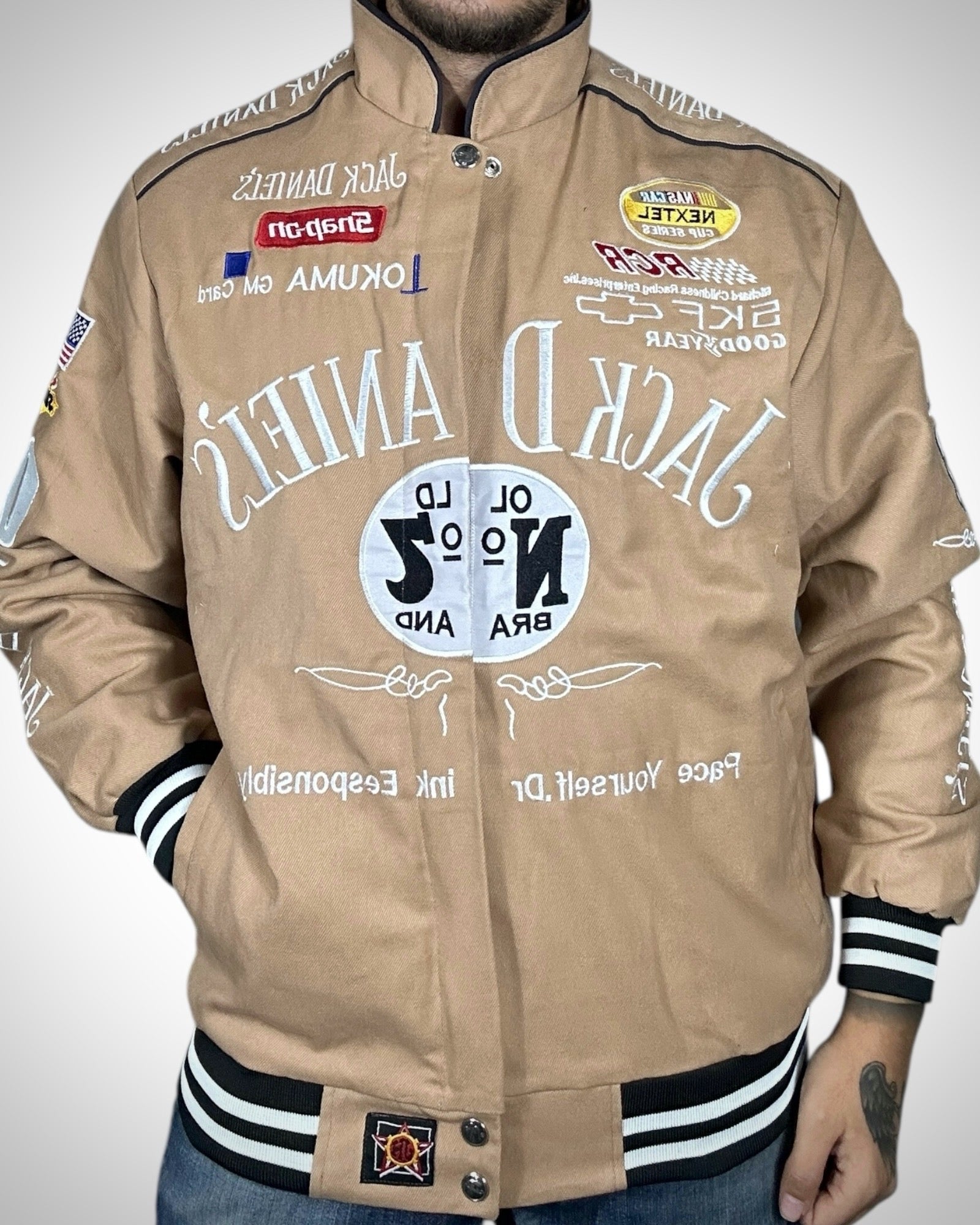 Giacca Racing NASCAR Jack Daniel’s Old No.7