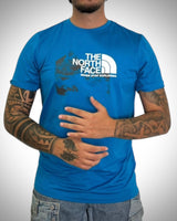 T-shirt north face blu