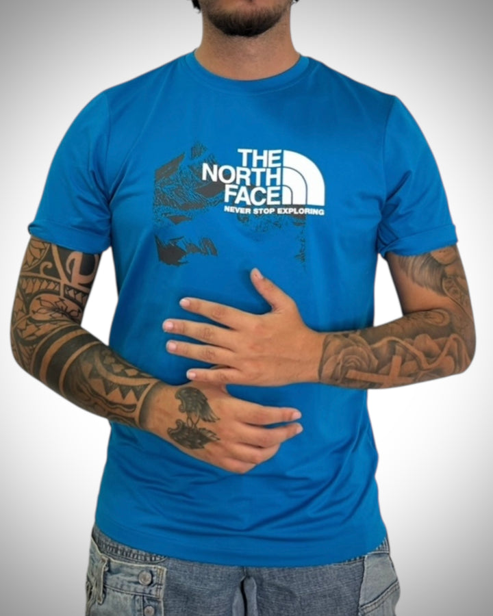 T-shirt north face blu