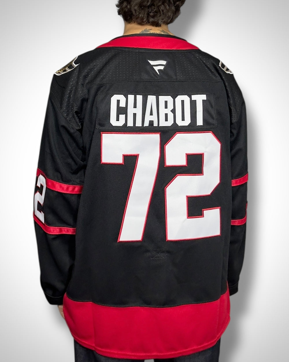 Maglia NHL Ottawa Senators Chabot #72 Home Black Jersey