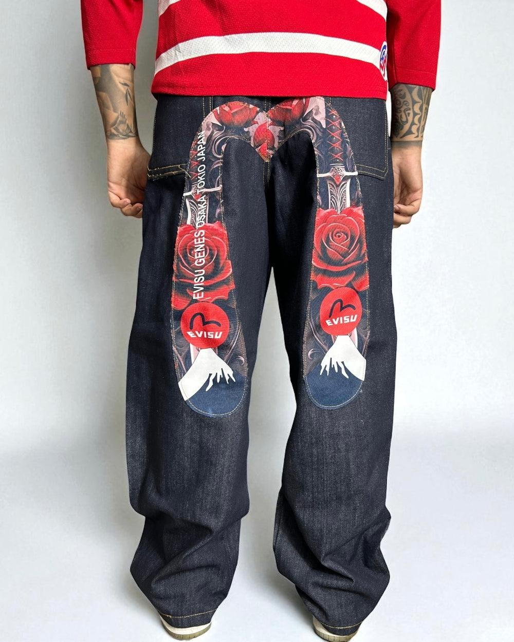 Reworked Evisu “Red Rose Osaka”