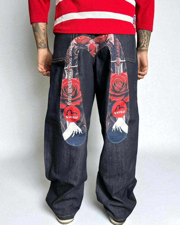 Reworked Evisu “Red Rose Osaka”