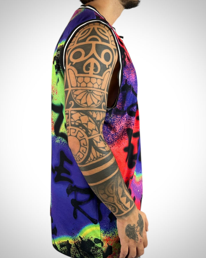 Canotta Rifle Multicolor Graffiti