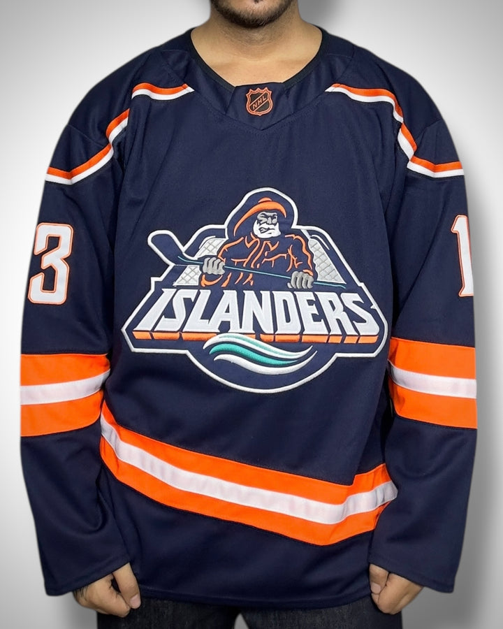 Maglia NHL New York Islanders Barzal #13 Fisherman Edition