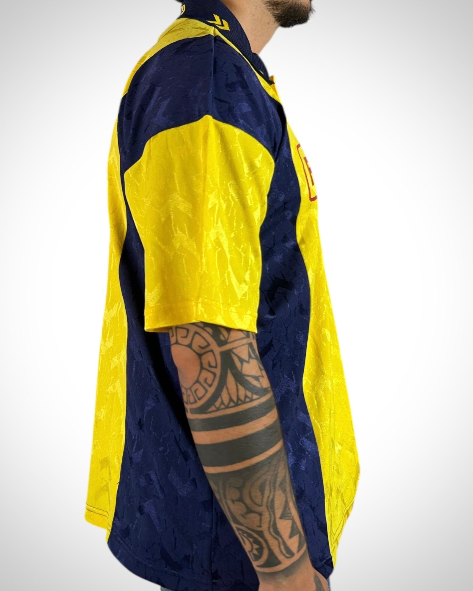 Maglia Hummel Frigocond Vintage Gialla Blu