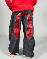 Evisu Reworked Maxi baggie red Wing”