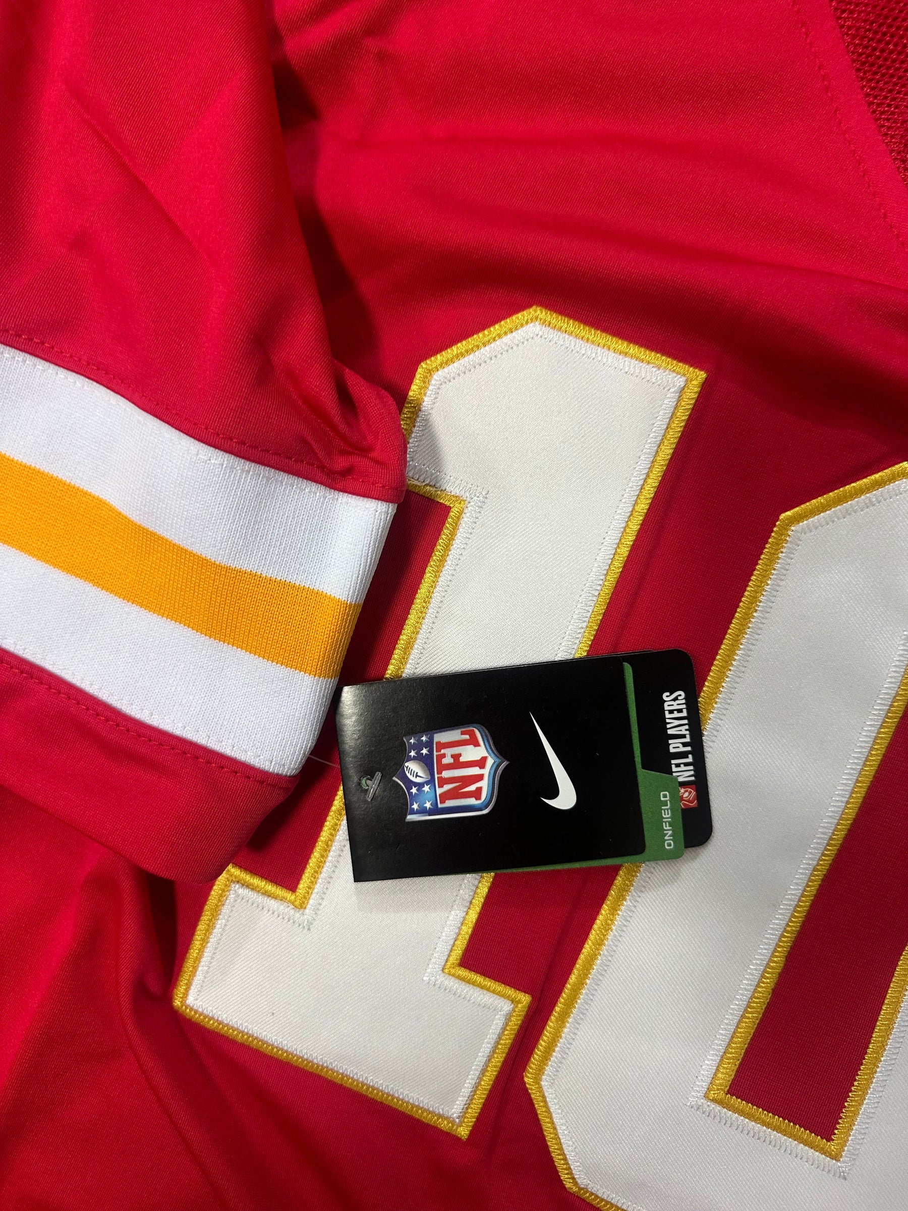 Maglia NFL Nike Kansas City Chiefs Isiah Pacheco #10 Rossa NUOVA CON CARTELLINO