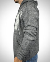 Felpa Hoodie Vintage Tommy Hilfiger Denim Grigia