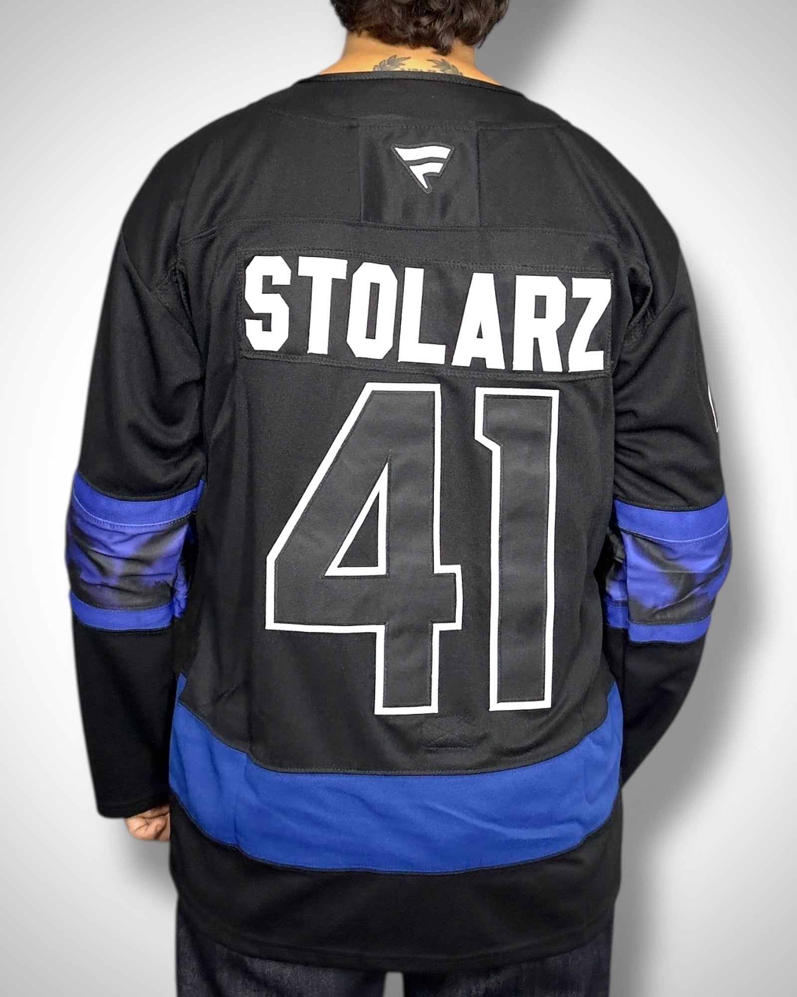 Maglia NHL Toronto Maple Leafs Stolarz #41 Black Edition