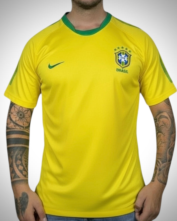 Maglia Nike Brasile Home Gialla Verde