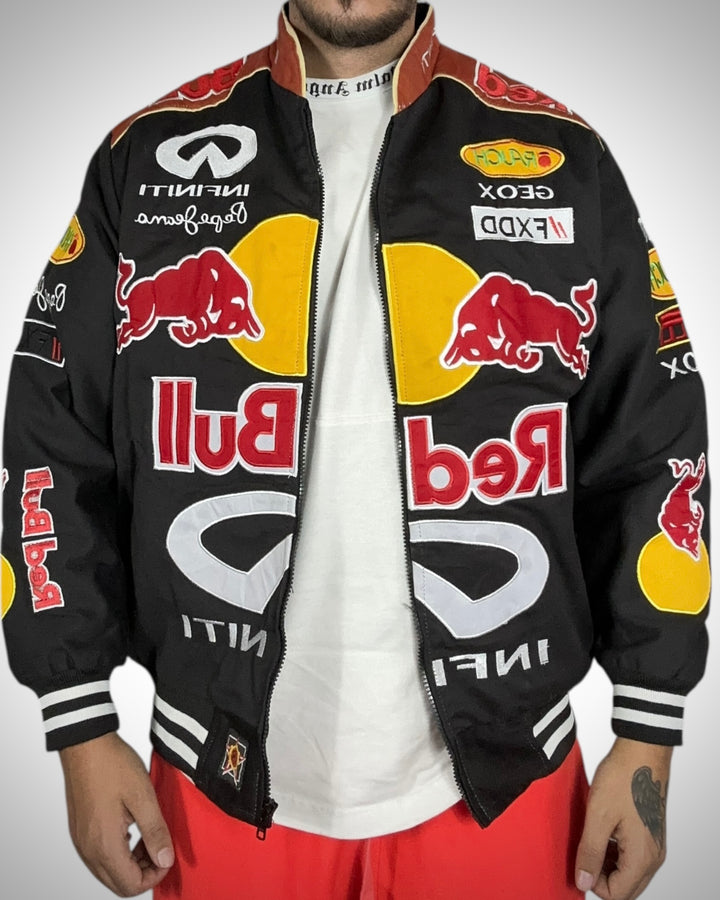 Giacca Racing Red Bull Infiniti Formula 1 Team Nera