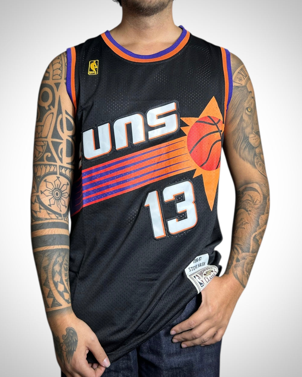 Canotta NBA Phoenix Suns #13 Steve Nash Vintage 90s Classic Edition