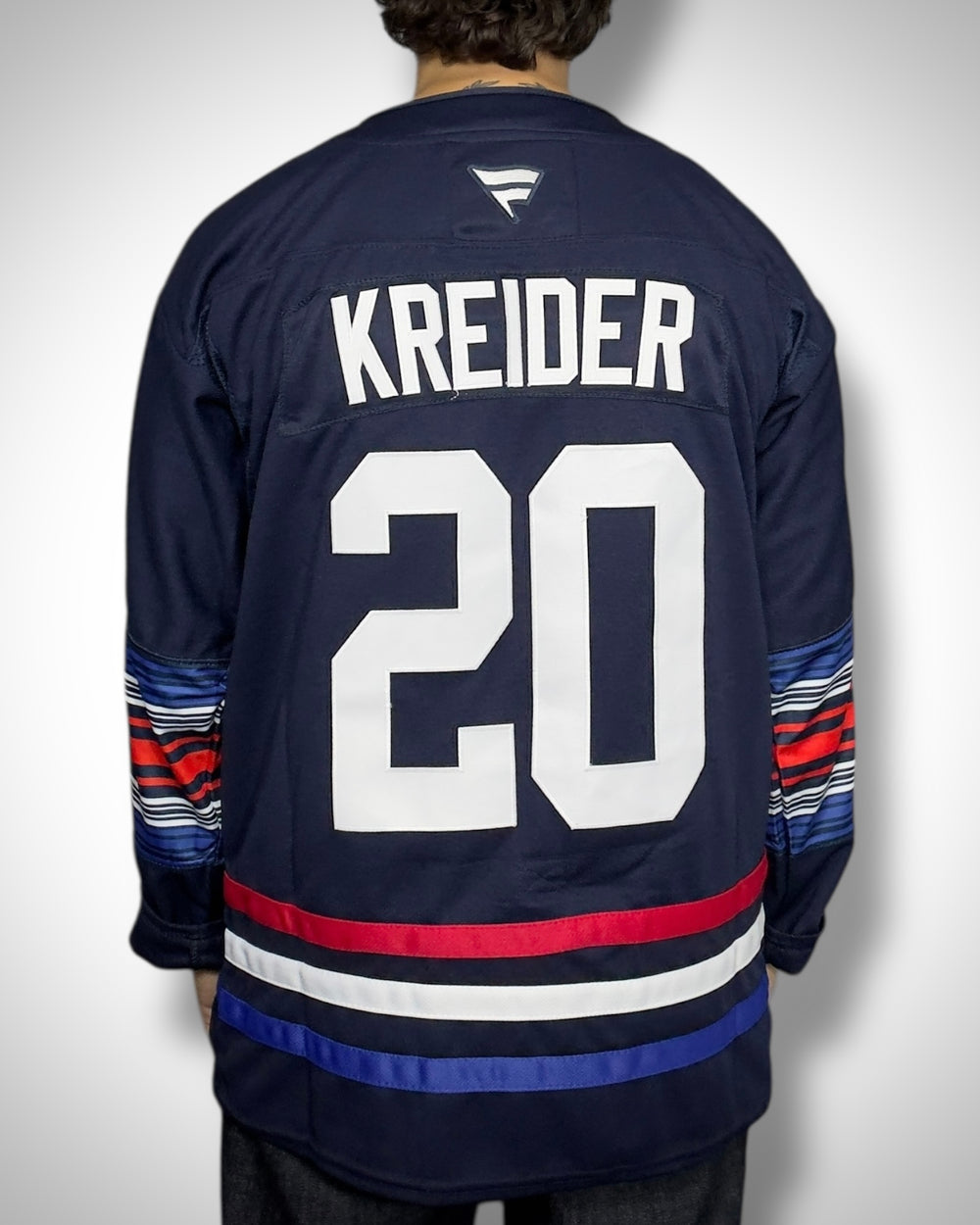 Maglia NHL New York Rangers Kreider #20 Reverse Retro Jersey