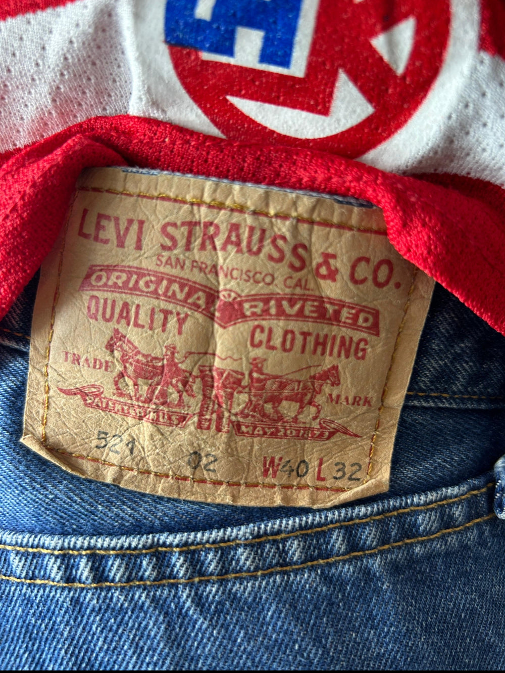 Levis 521- Blue Fade