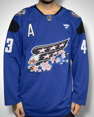 Maglia NHL Washington Capitals Wilson #43 Cherry Blossom Edition