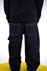 Denim Dark blu Baggy