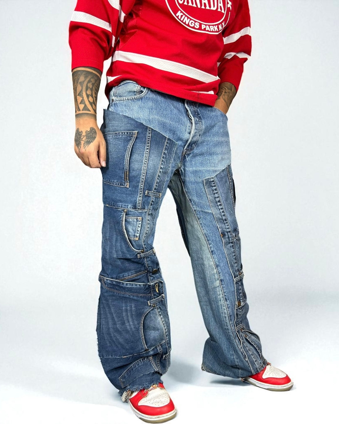 Levi’s Reworked “Denim Grid” – Jeans