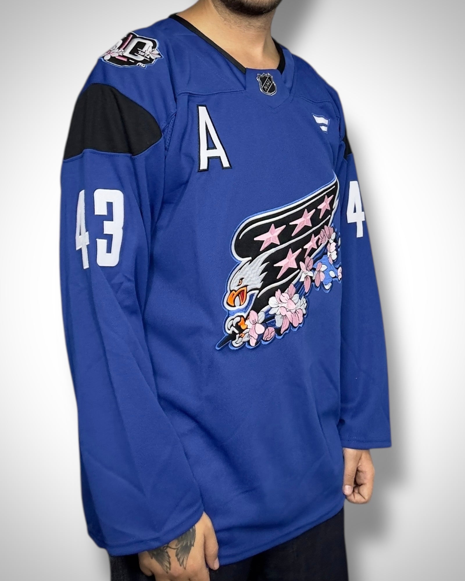 Maglia NHL Washington Capitals Wilson #43 Cherry Blossom Edition
