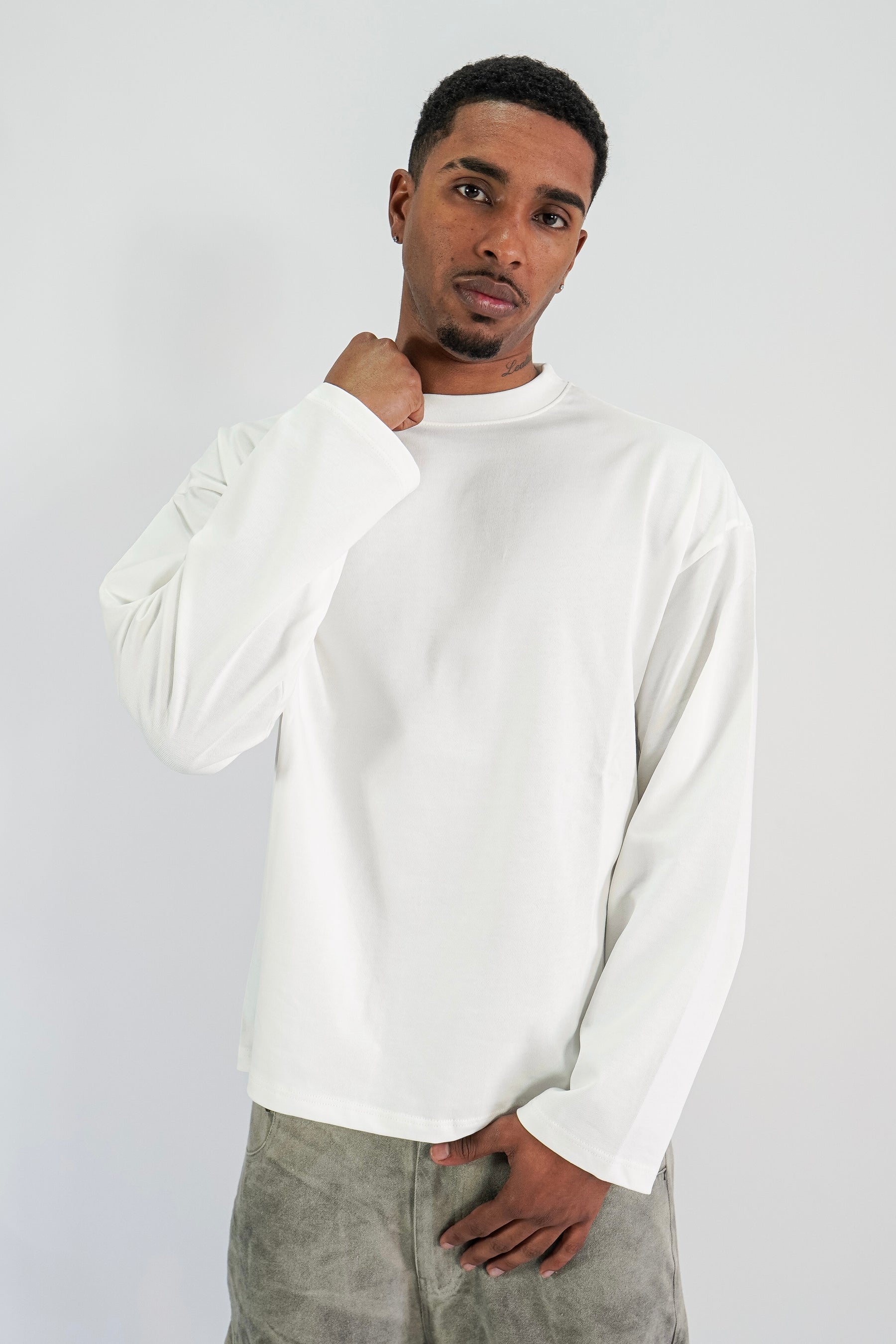 Long sleeve Essentials Crop