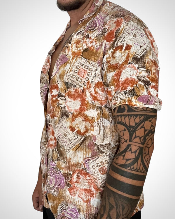 Camicia vintage 80/90 flowers