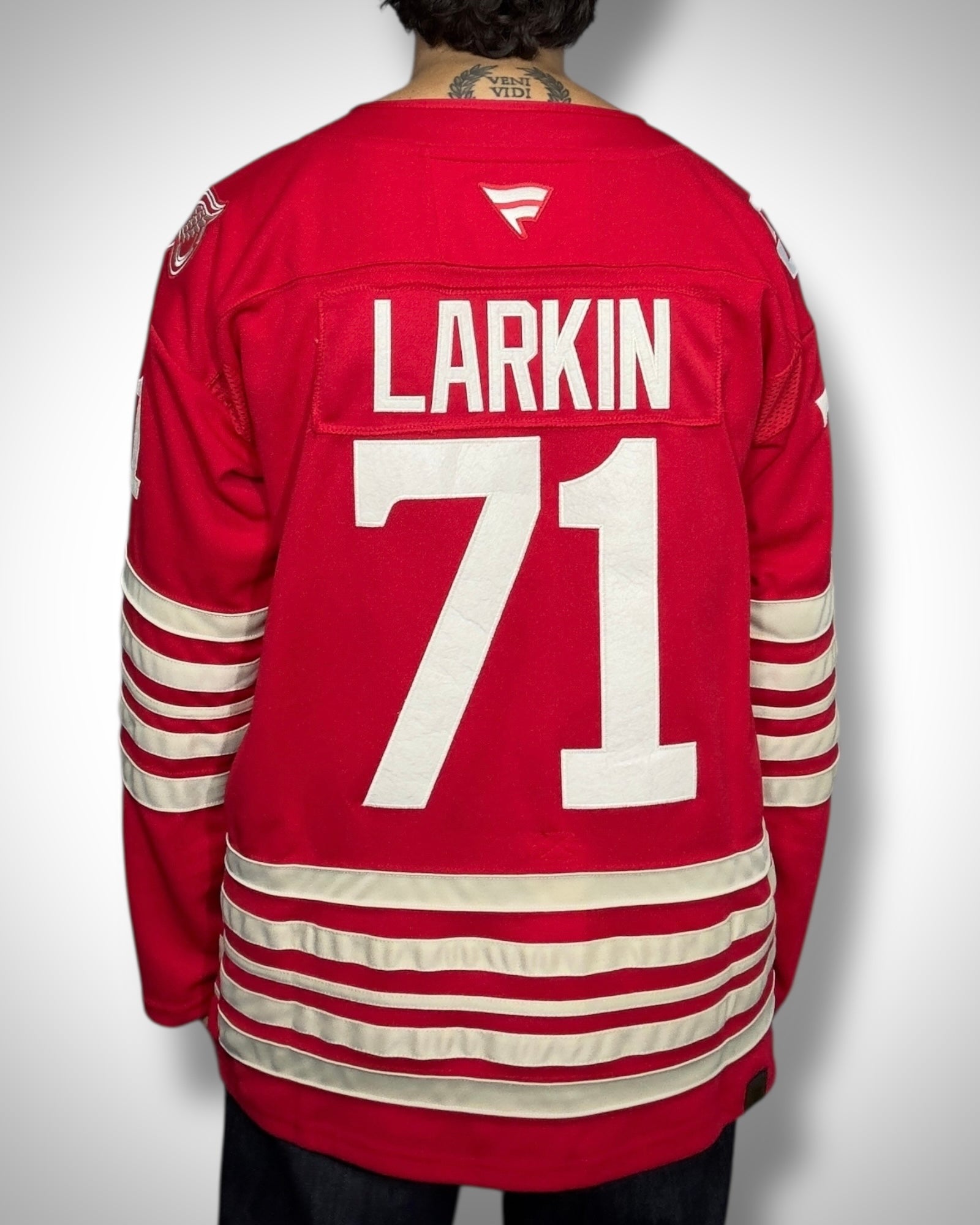 Maglia NHL Detroit Red Wings #71 Larkin