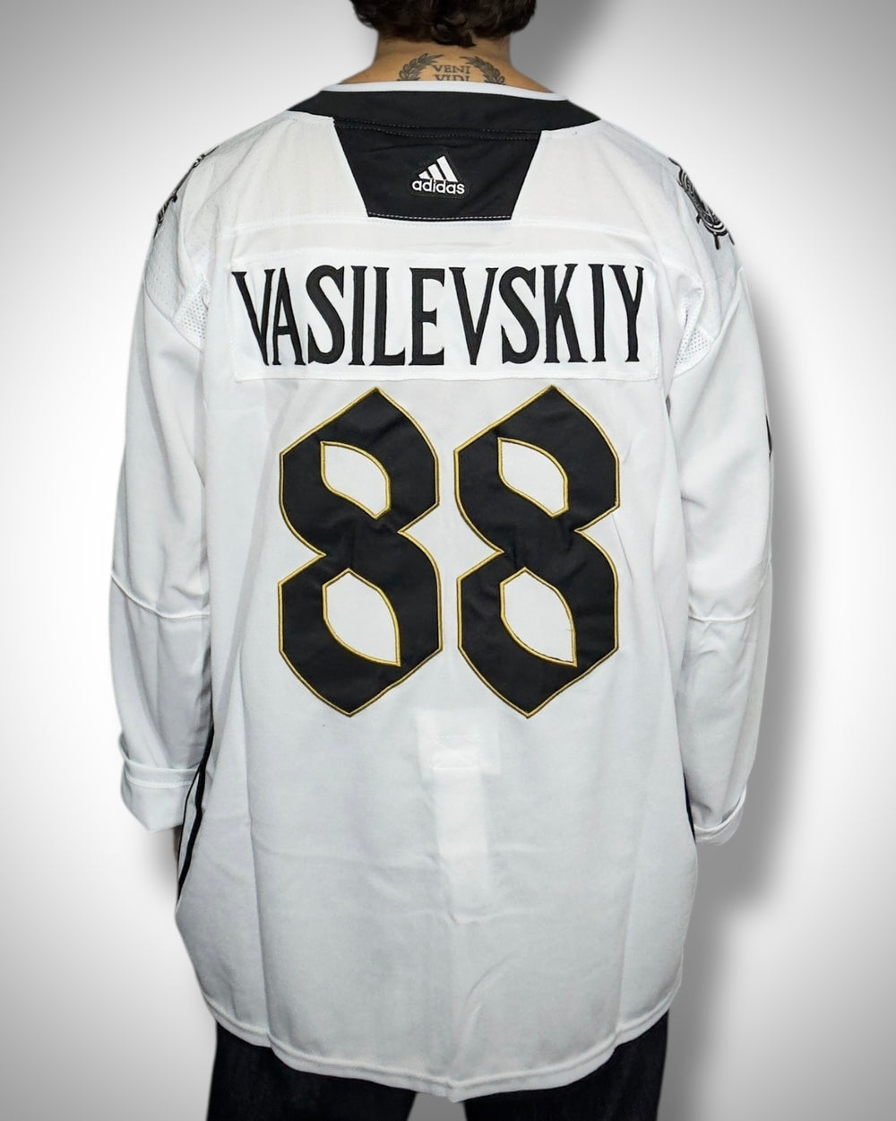 Maglia NHL Tampa Bay Lightning Vasilevskiy #88 White Edition Adidas