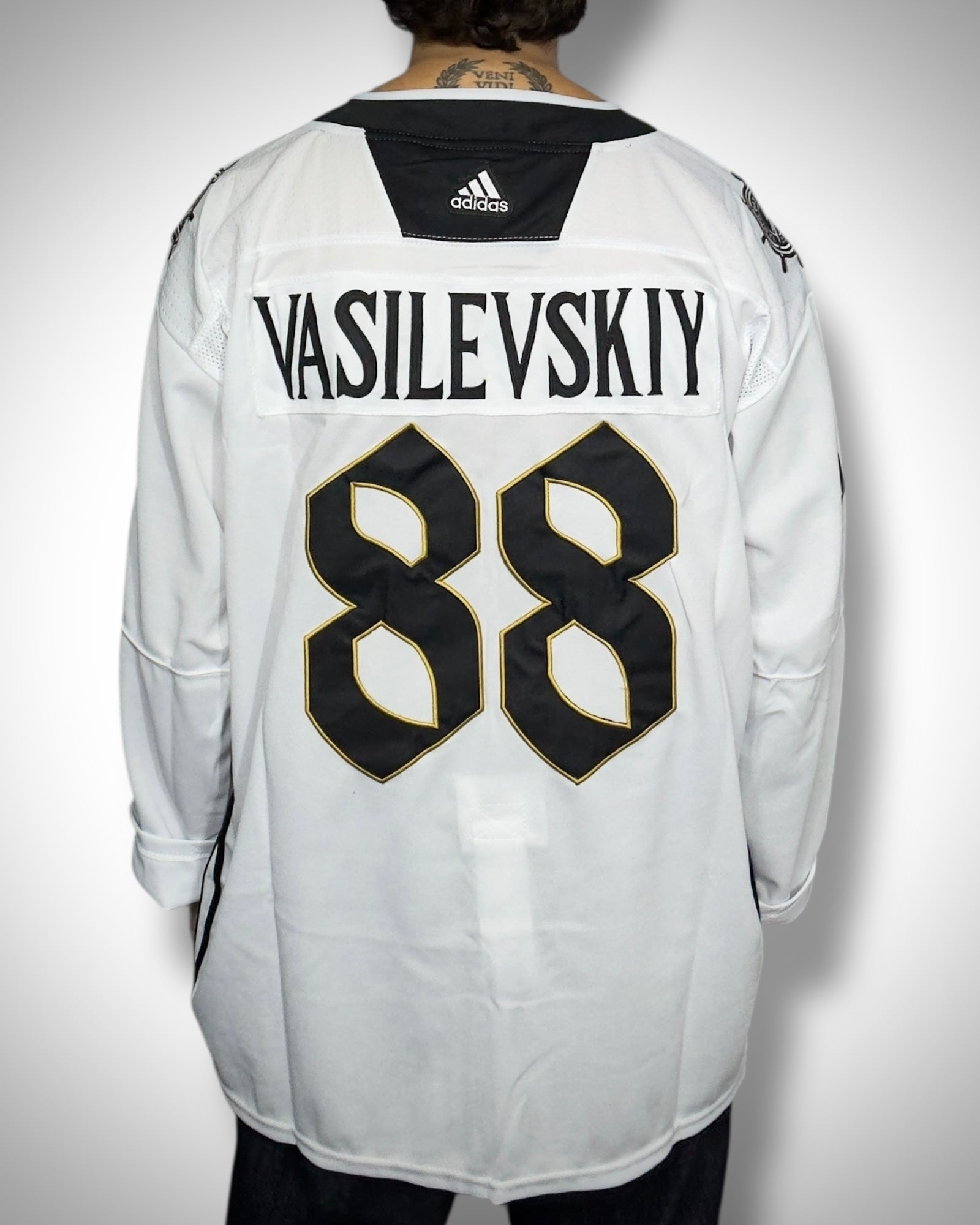 Maglia NHL Tampa Bay Lightning Vasilevskiy #88 White Edition Adidas
