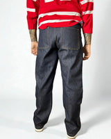 Jeans Denim Baggy lavaggio scuro