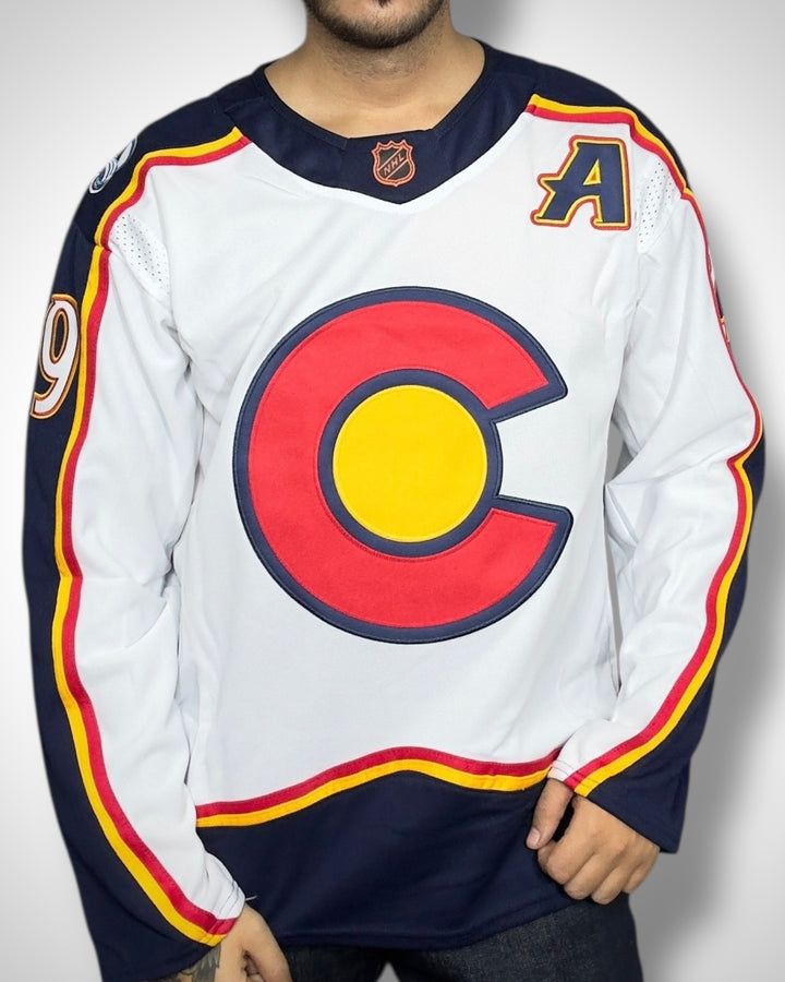 Maglia NHL Colorado Avalanche MacKinnon #29 Heritage Edition