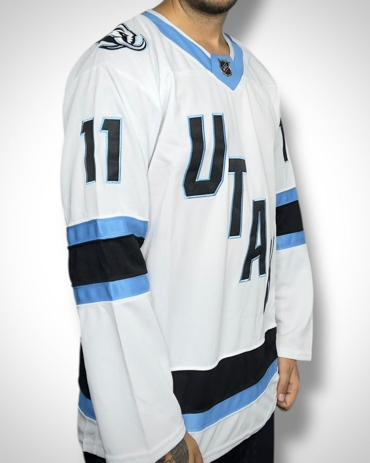 Maglia NHL Utah Hockey Club Guenther #11 White Edition