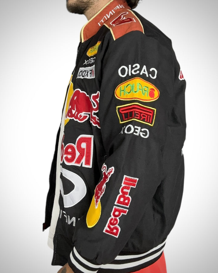 Giacca Racing Red Bull Infiniti Formula 1 Team Nera