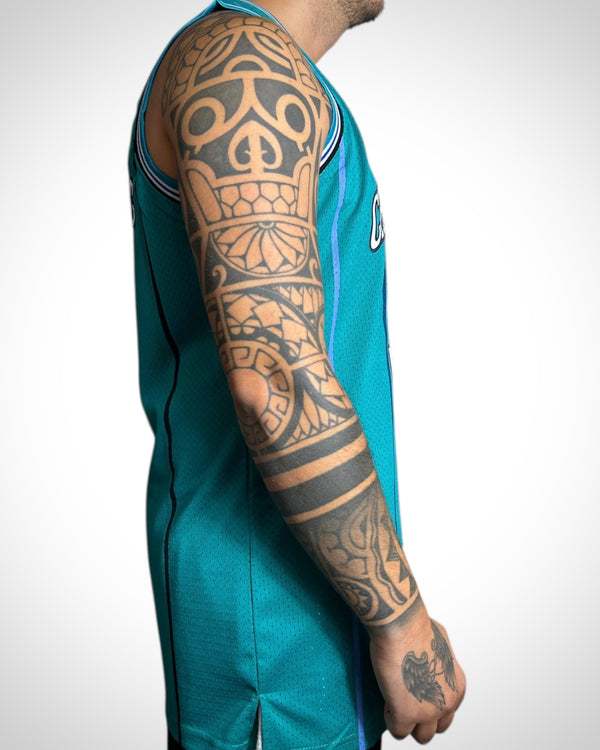 Canotta NBA Charlotte Hornets #33 Alonzo Mourning Vintage 90s Hardwood Classics