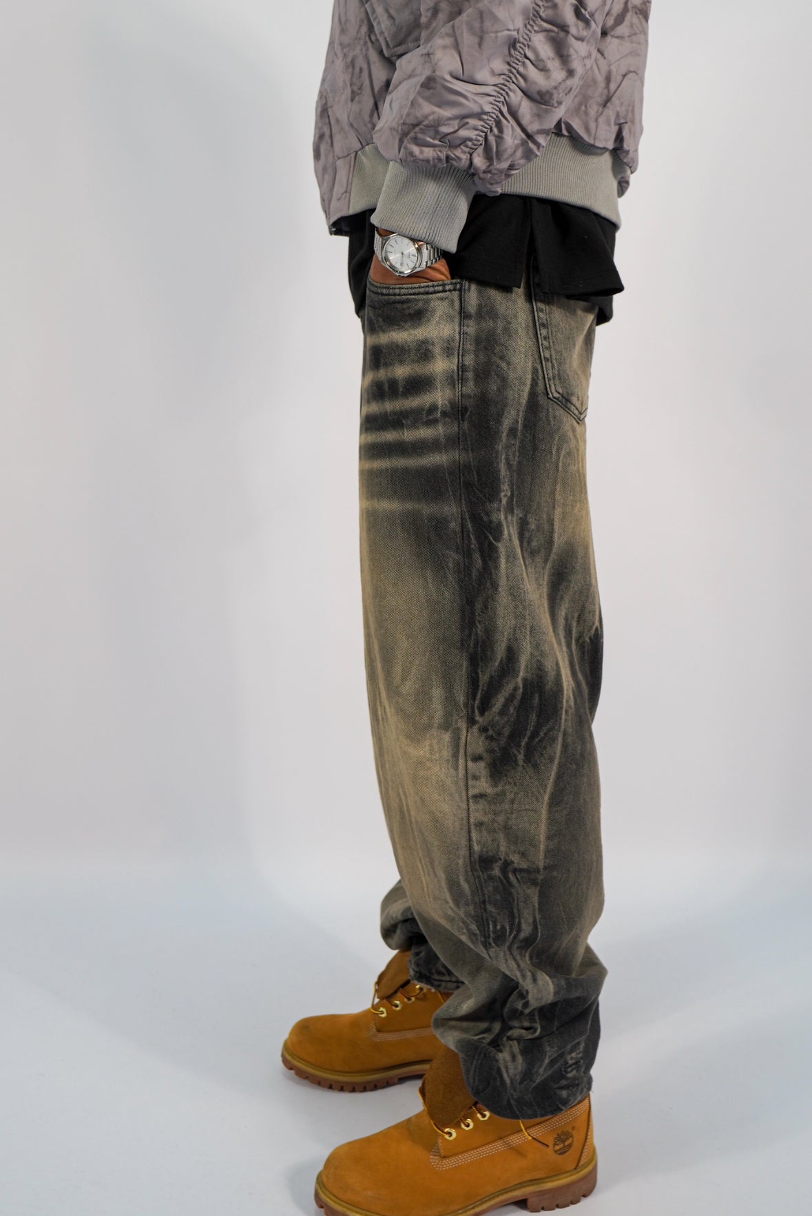 Denim Baggy Sand Wash