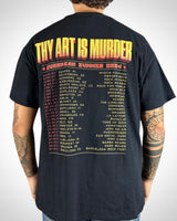 T-Shirt Thy Art Is Murder European Tour 2024
