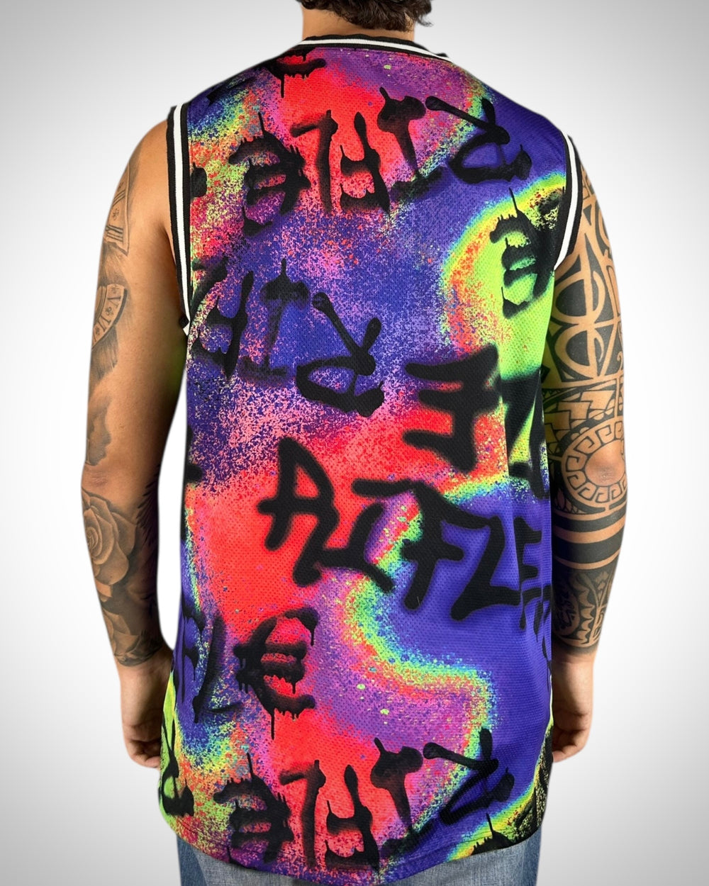 Canotta Rifle Multicolor Graffiti