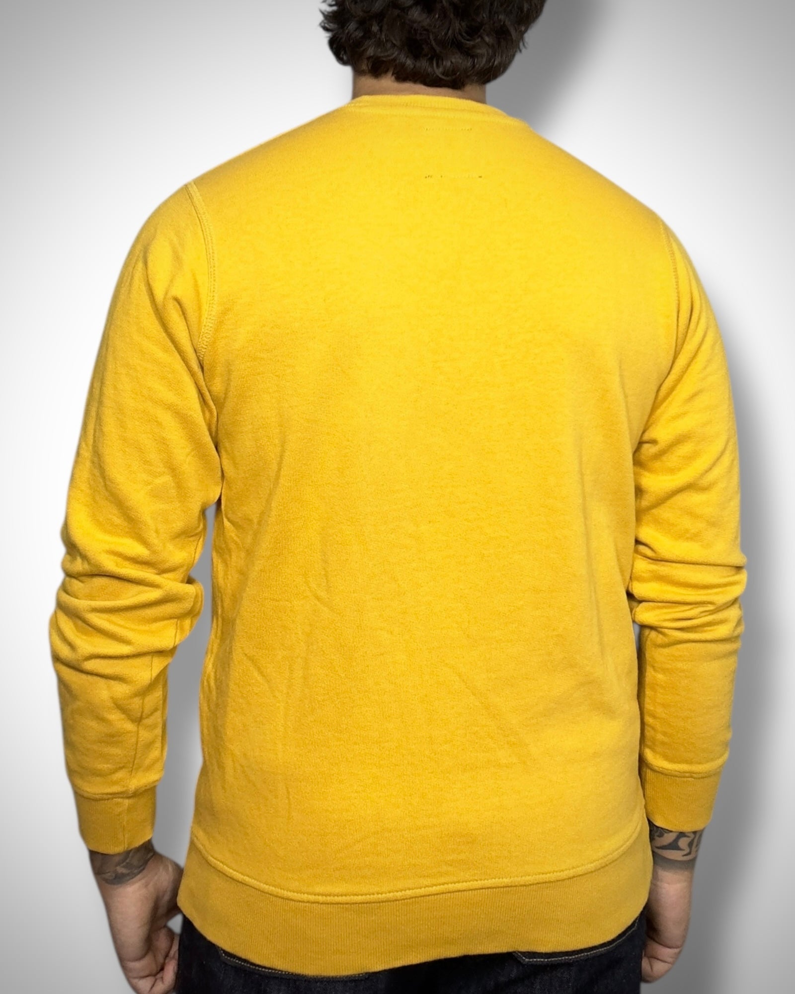 Felpa Vintage Dickies Gialla – Workwear Icon