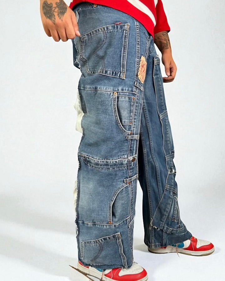 Reworked Levis Fireblue