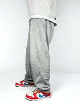 Vintage Nike Sweatpants Grey 2000s — Minimal Swoosh