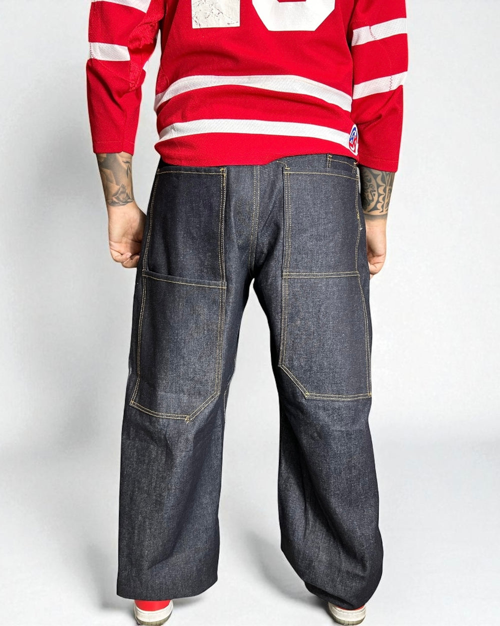 Reworked Maxy Baggy Raw Denim