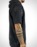 Felpa Cappuccio Jordan Maniche Corte